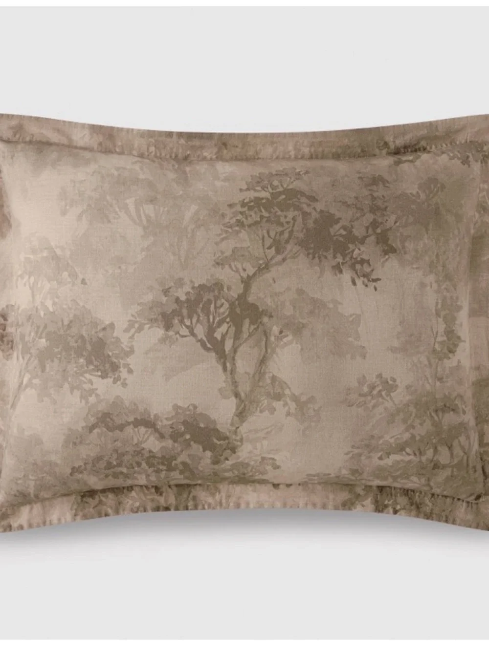 JEREMIAH BRENT NWT 3pc King 'Walk in the Woods' Cotton Duvet Set Brown -king